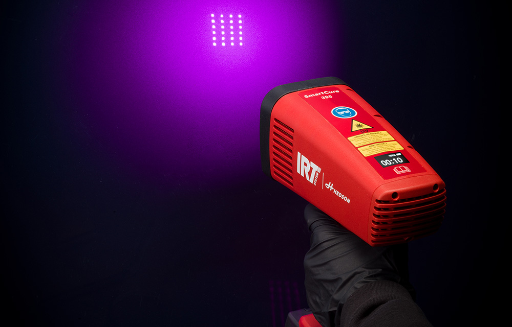 UV LED curing with SmartCure from IRT