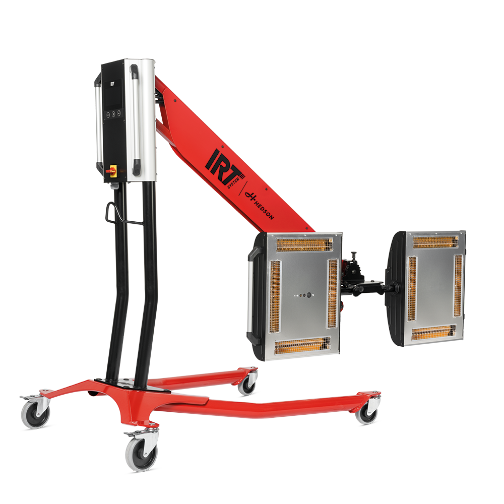 IRT TCR 4-2 showing cassettets and thermal camera, radar and laser pointer