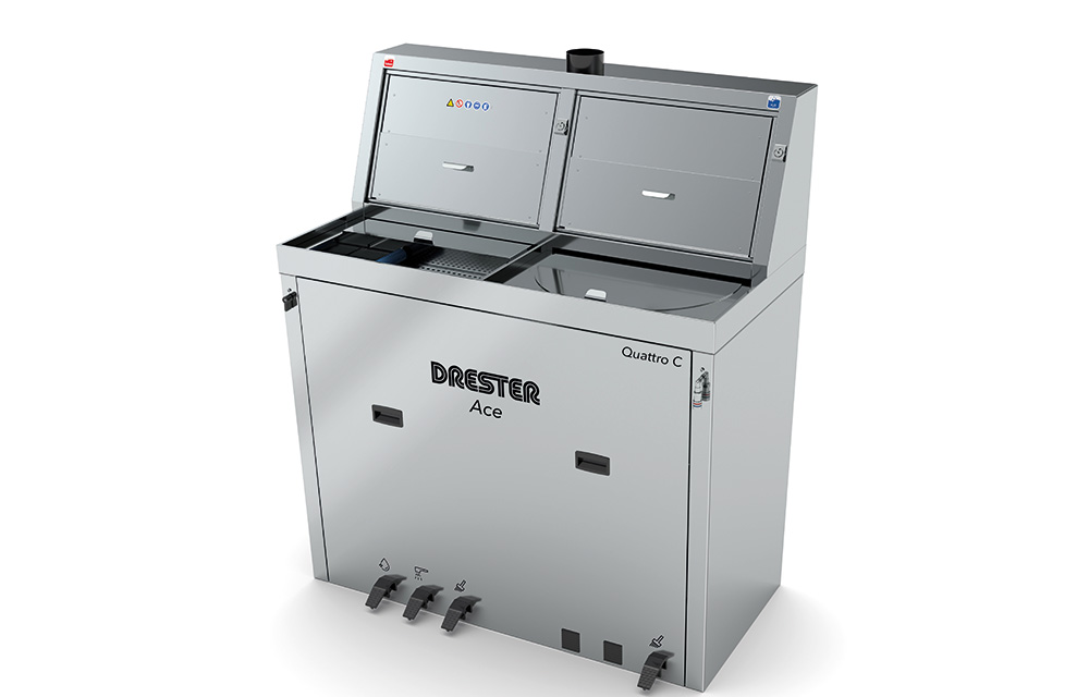 Drester Ace Quattro Combo stainless steel DI4C